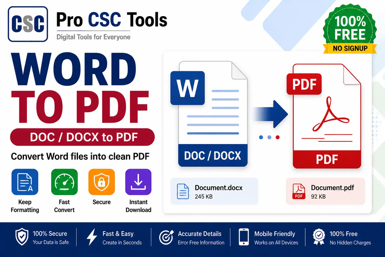Word to PDF Converter
