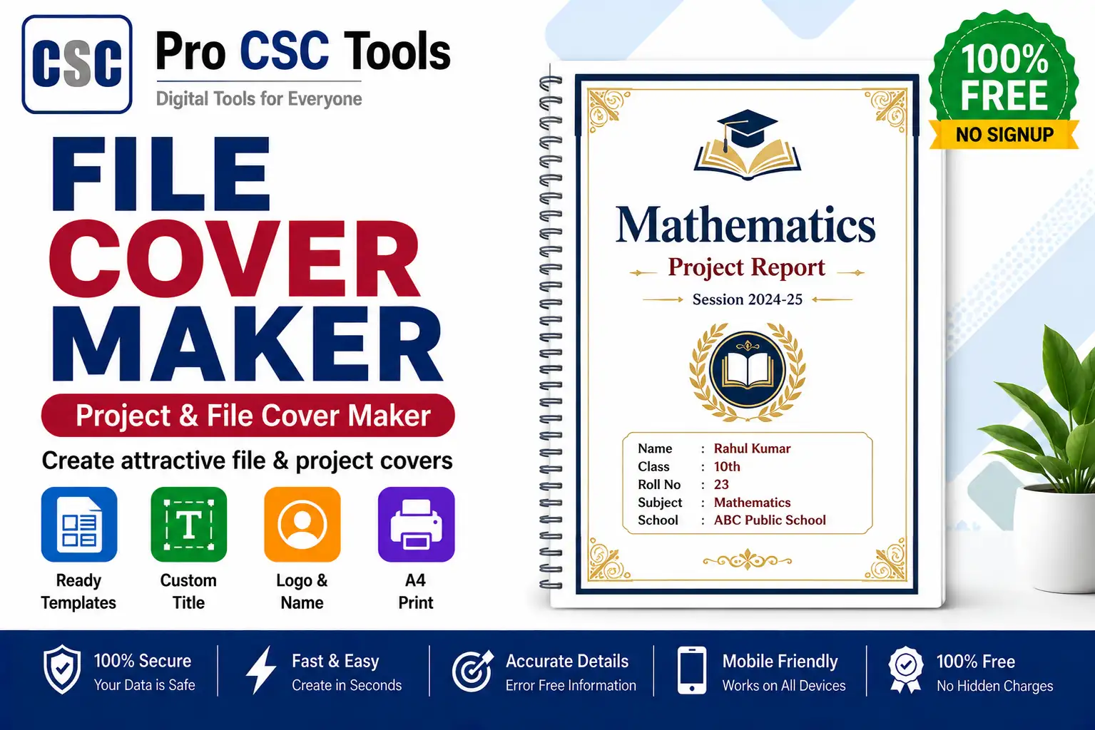 File Cover Maker