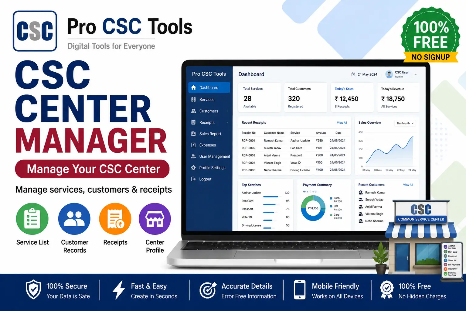 CSC Center Manager