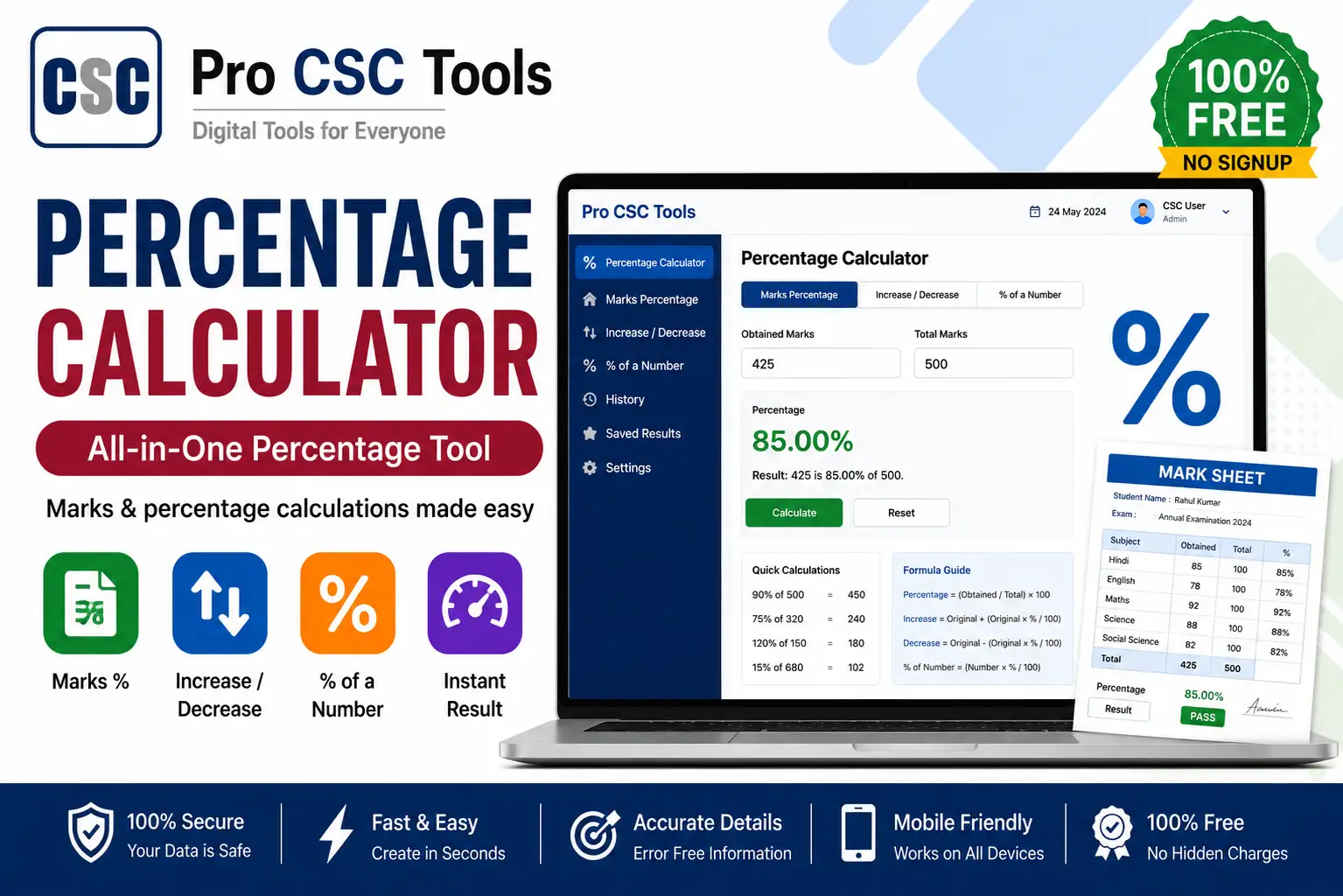 Percentage Calculator